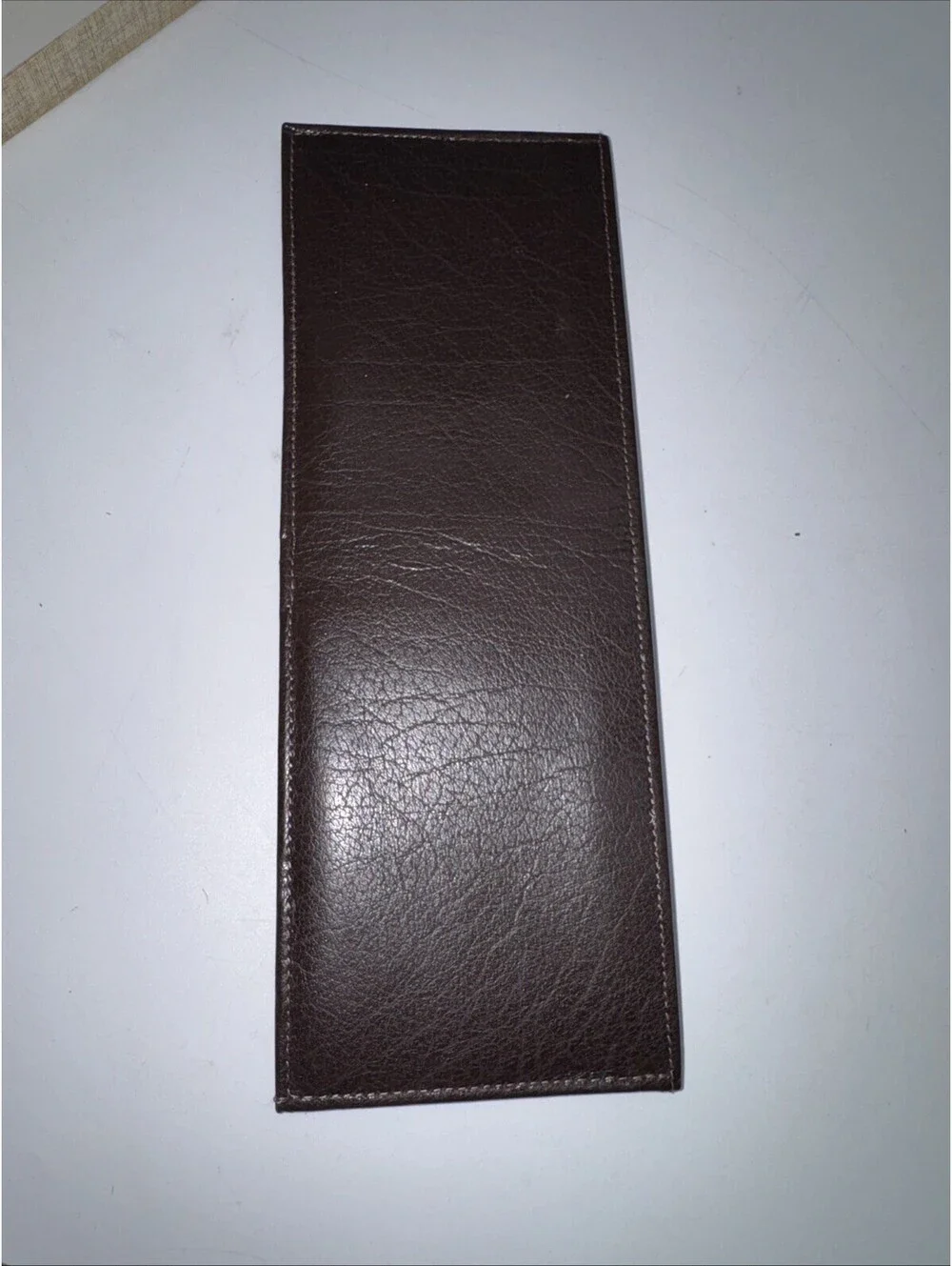 Vintage Water Buffalo Men’s Wallet Brown Bifold Leather EUC